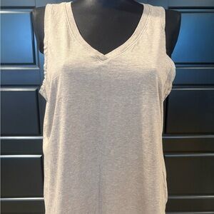 Pact Women's Taupe Heather Tank Top